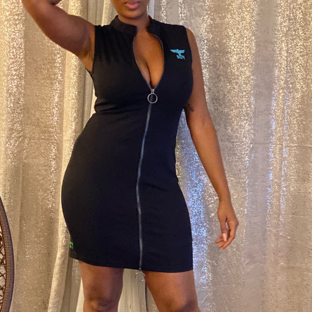London BoY double zipper dress